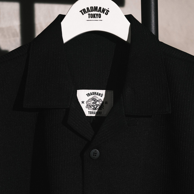 TRADMAN’S TORAICHI - 寅松ボタン開襟シャツ - 詳細画像